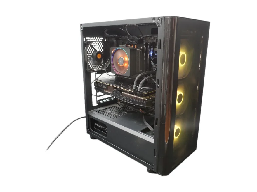 Komplett-PC im Midi-Tower mit Glasseite